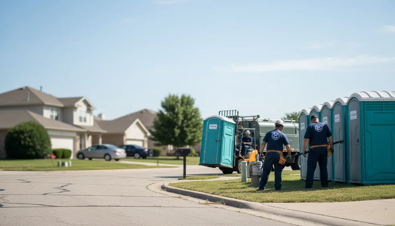 Porta Potty Rental in New Carlisle, OH near me